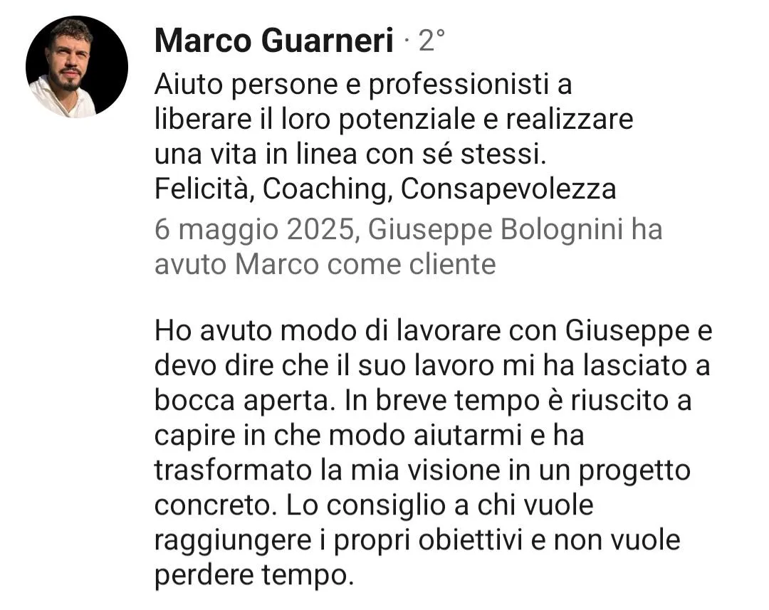 Recensione di Marco Guarneri
